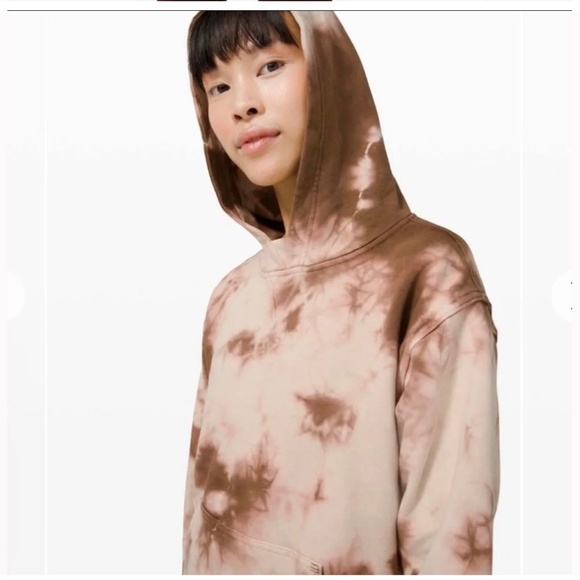 LuLulemon All Yours Hoodie in Earth Dye Clay sz 2 NWT - Picture 2 of 5
